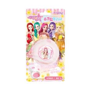 리틀블링 시크릿쥬쥬 별의여신 슈크림 블러셔 어린이 치크 메이크업 2g