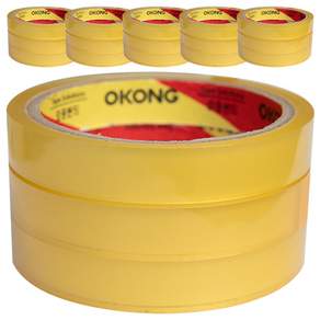 오공 OPP 물레방아 리필용 중포장 문구테이프 16mm x 25m