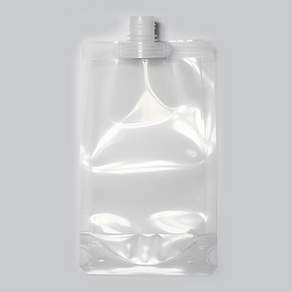 음료 스파우트 파우치 투명 중형 400ml