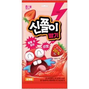 해태제과 신쫄이 젤리 딸기 8개입