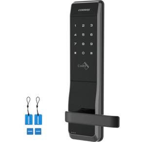 COMMAX 3WAY 디지털 도어락 CDL-300L + 카드키 4p + 열쇠식 비상키 4p