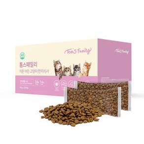 톰스패밀리 키튼 어린 고양이 한끼식사 건식사료