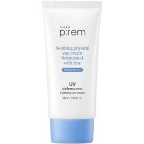 메이크프렘 유브이 디펜스 미 카밍 선크림 SPF50+ PA++++