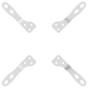 와이드뷰 벽걸이 VESA 확장브라켓 화이트 200 x 200 mm 4p