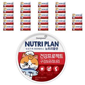 동원뉴트리플랜 고양이 뽀짜툰 건강 프로젝트 간식캔