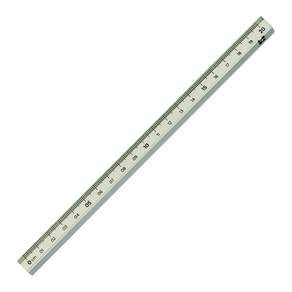 롭다 아크릴스틱자 20cm