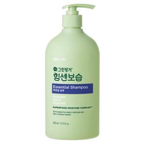 그린핑거 유아용 힘센보습 에센셜 샴푸