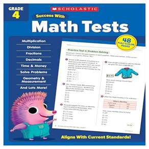 스콜라스틱 Success with Math Tests Grade 4