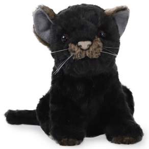 한사토이 7289 아기 블랙 재규어 인형 17cm.L