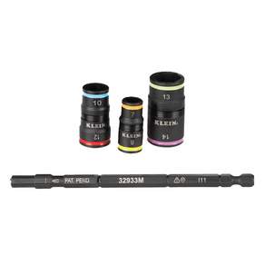클레인툴스 6 in 1 충격 정격 플립 소켓 3종 세트 32933M