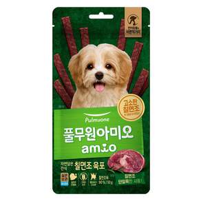 풀무원아미오 강아지 자연담은 육포
