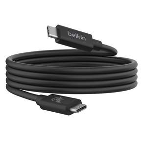 벨킨 USB 4 C타입-C타입 PD 240W 20Gbps 초고속 케이블 INZ004qc1.2MBK
