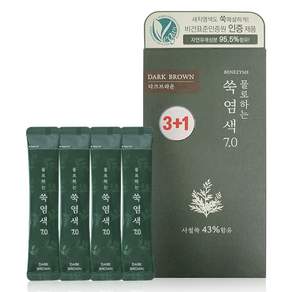 베네자임 물로하는 쑥 염색약 7.0 10g 4p