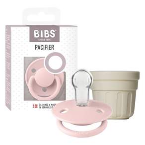 BIBS 디럭스 노리개젖꼭지 + 전용캡 세트