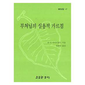 부처님의 실용적 가르침