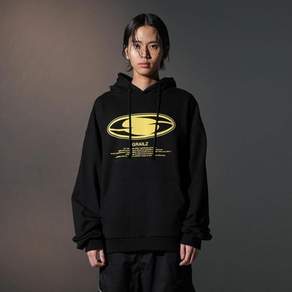 그레일즈 SLOGAN OVAL LOGO HOODIE