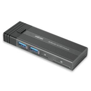 유니콘 M.2 듀얼 SSD 멀티 외장케이스 SM-900D