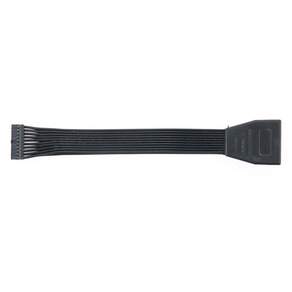 컴스 메인보드 포트 20P M to F USB 3.0 20핀 연장 케이블 젠더