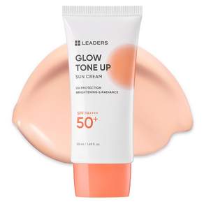 리더스 글로우 톤업 혼합자차 선크림 SPF50+ PA++++