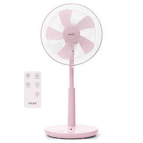 한경희생활과학 초미세풍 발터치 리모컨 컬러 선풍기 HAAN-HDC230