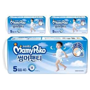 마미포코 2025 썸머팬티 기저귀 남아용 특대형