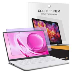 고부기 노트북 저반사 지문방지 간단부착 블루라이트 차단 시력보호 양면 액정보호필름 1매 LG 그램 15 2020 15Z995/15ZD995