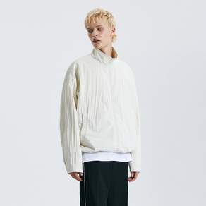 TNGT 오버핏 플리츠 바람막이 TNJU3F113
