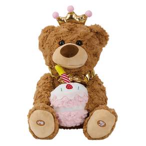 캐스비 플레이 생일축하 아기곰 인형