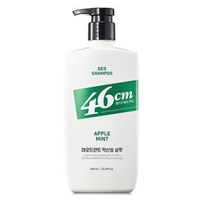 LG생활건강 46cm 두취솔루션 약산성 데오드란트 샴푸 애플민트 향