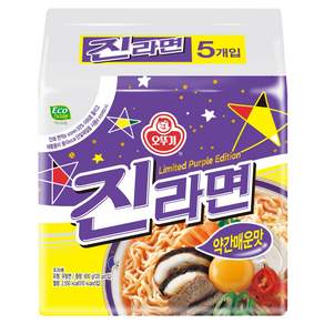 오뚜기 진라면 약간매운맛 120g