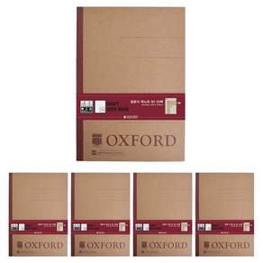 OXFORD 크라프트 잘펴지는 노트 B5 50매