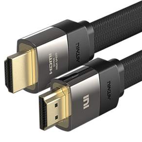 아트뮤 ULTRA HIGH SPEED HDMI 2.1 인증 케이블 FLAT 블랙