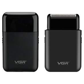 VGR 남성용 휴대용 충전식 미니 전기면도기