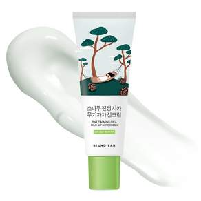 라운드랩 소나무 진정 시카 무기자차 선크림 SPF50+ PA++++