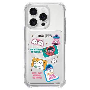 DESIGNSKIN 멍소녀 맥세이프 카드 포켓