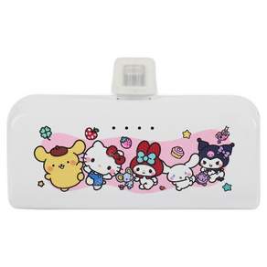 산리오 캐릭터즈 빗살 도킹형 보조배터리 5000mAh C타입