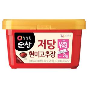 청정원순창 대상 순창 저당 현미 고추장