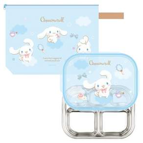 릴팡 산리오 시나모롤 모노스텐 식판 + 가방 세트 CM8564
