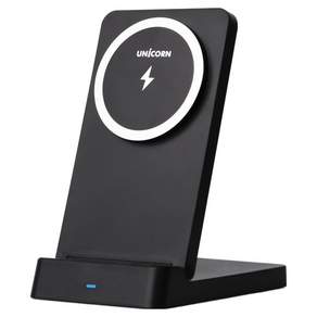 유니콘 15W 접이식 PD3.0 QC3.0 지원 스탠드 맥세이프 고속무선충전기 ZQ-M15W
