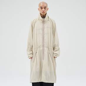 아조바이아조 Nylon Oversized Windbreaker AJ242OT005