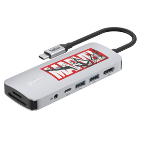 벨킨 C타입 USB 7in1 멀티 포트 허브 어댑터 AVC009qcMVV2-DY