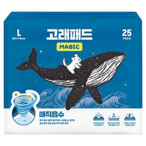 고래패드 강아지 1초흡수 매직 배변패드