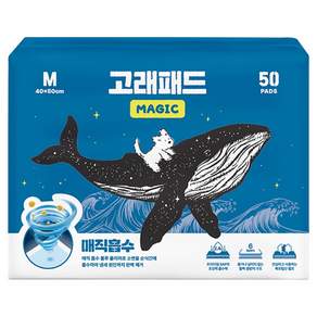 핏펫 강아지 1초흡수 고래패드 매직 표준형