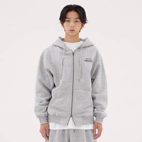 어반에이지 남녀공용 DESIGN STUDIO 로고 오버핏 후드집업