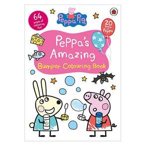 Peppa Pig : Peppa's Amazing Bumper Colouring Book