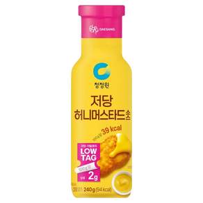 청정원 저당 허니머스타드 소스