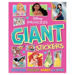 Disney Princess : Giant Stickers Activities Puzzles Games and More
