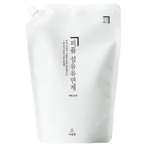 살림백서 섬유유연제 베베코튼향 리필