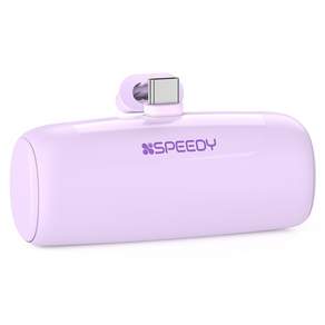 스피디 일체형 미니 도킹형 무선 보조배터리 5000mAh