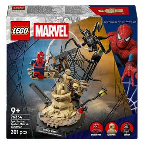 레고 슈퍼히어로 Marvel 대결전 스파이더맨 대 샌드맨 76334